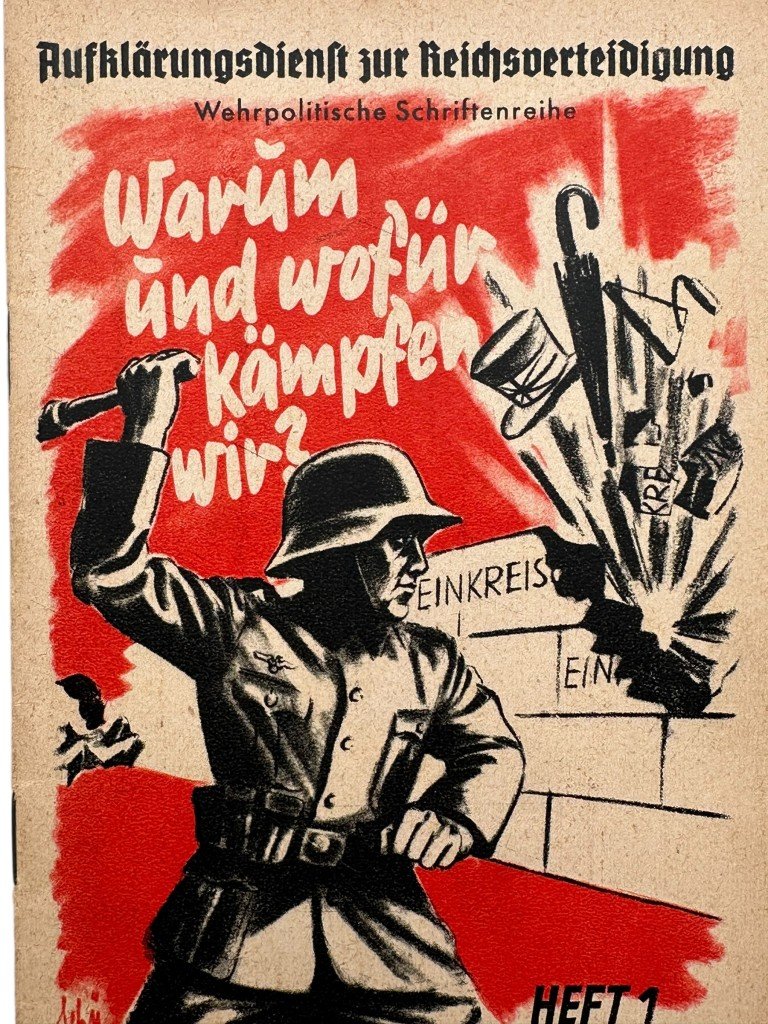 Original WWII German brochure 'Warum und wofür kämpfen wir?' — image 2