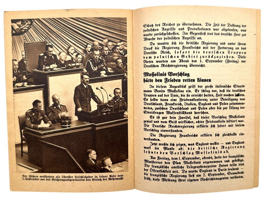 Original WWII German brochure 'Warum und wofür kämpfen wir?' — image 4
