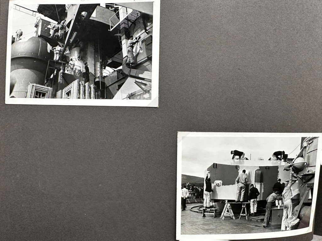 Original WWII German Kriegsmarine photo album of the Prinz Eugen ship — image 21