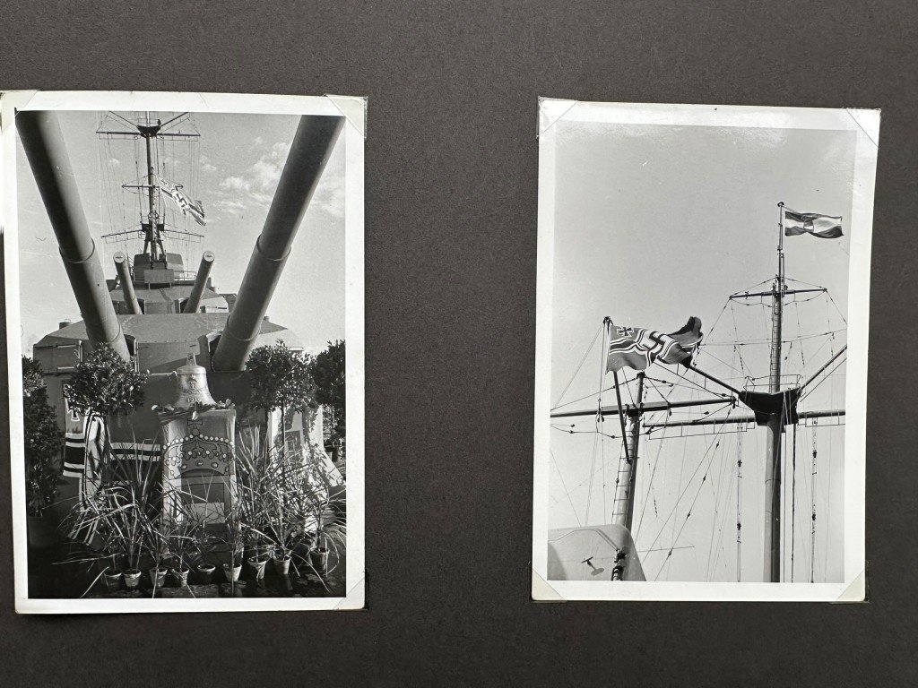Original WWII German Kriegsmarine photo album of the Prinz Eugen ship — image 22