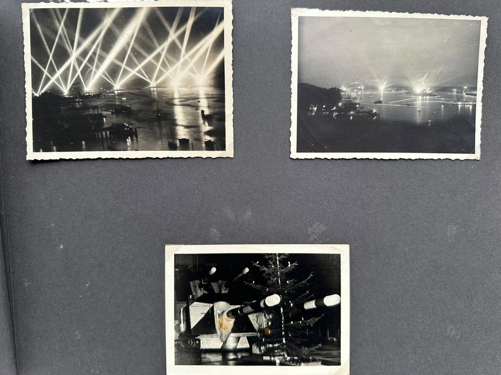 Original WWII German Kriegsmarine photo album of the Prinz Eugen ship — image 8