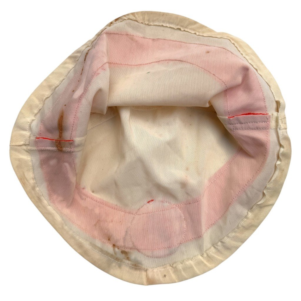 Original East German DDR NVA Verkehrspolizei helmet cover — image 4