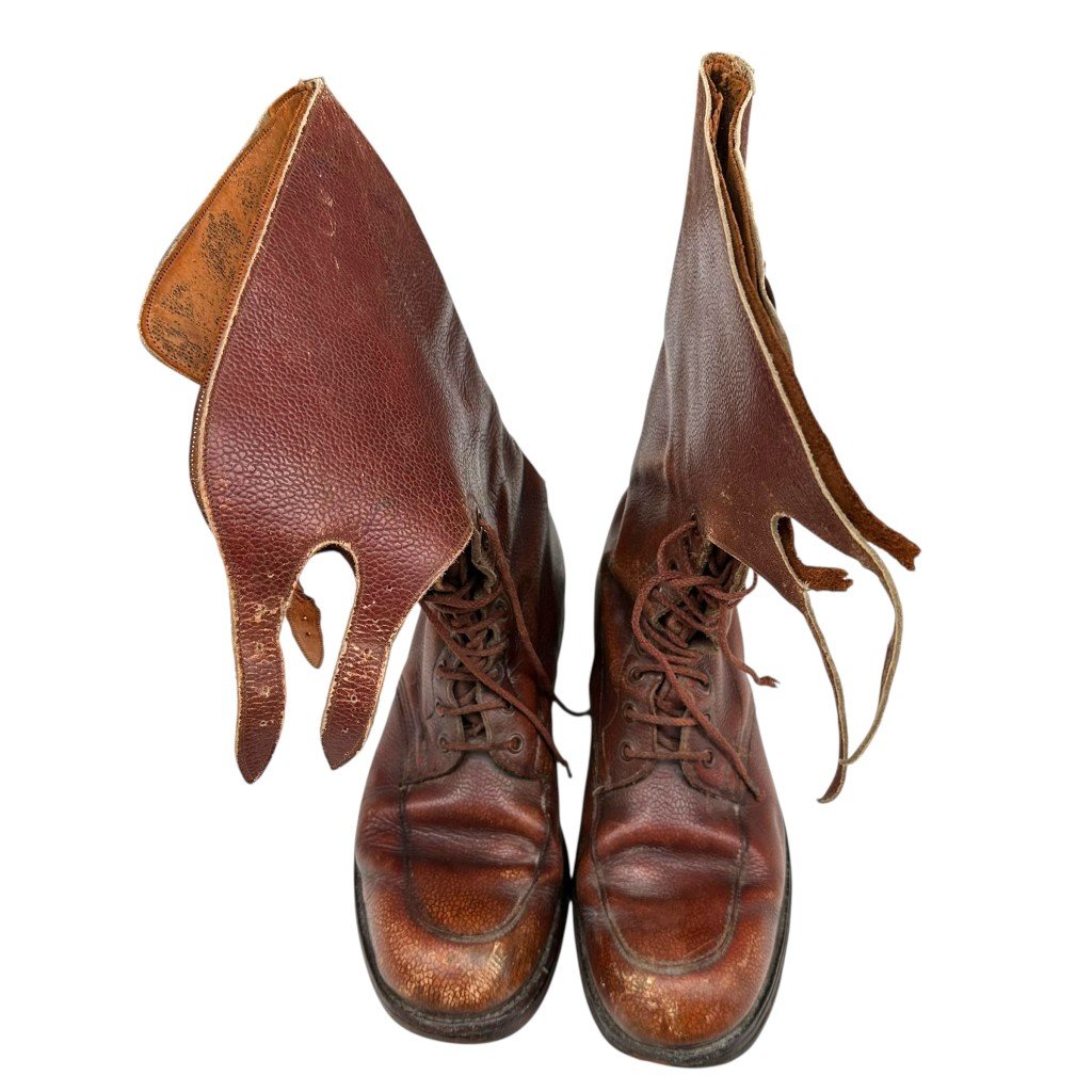 Original WWII British army officer boots 1944 — image 5