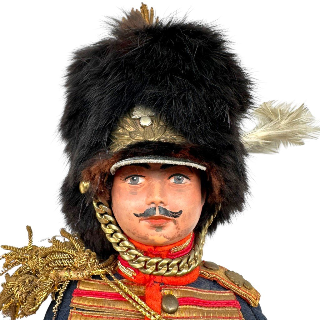 Original WWII Pre-1940 Dutch army Grenadier Doll (1930s) in Ceremonial Uniform — image 2
