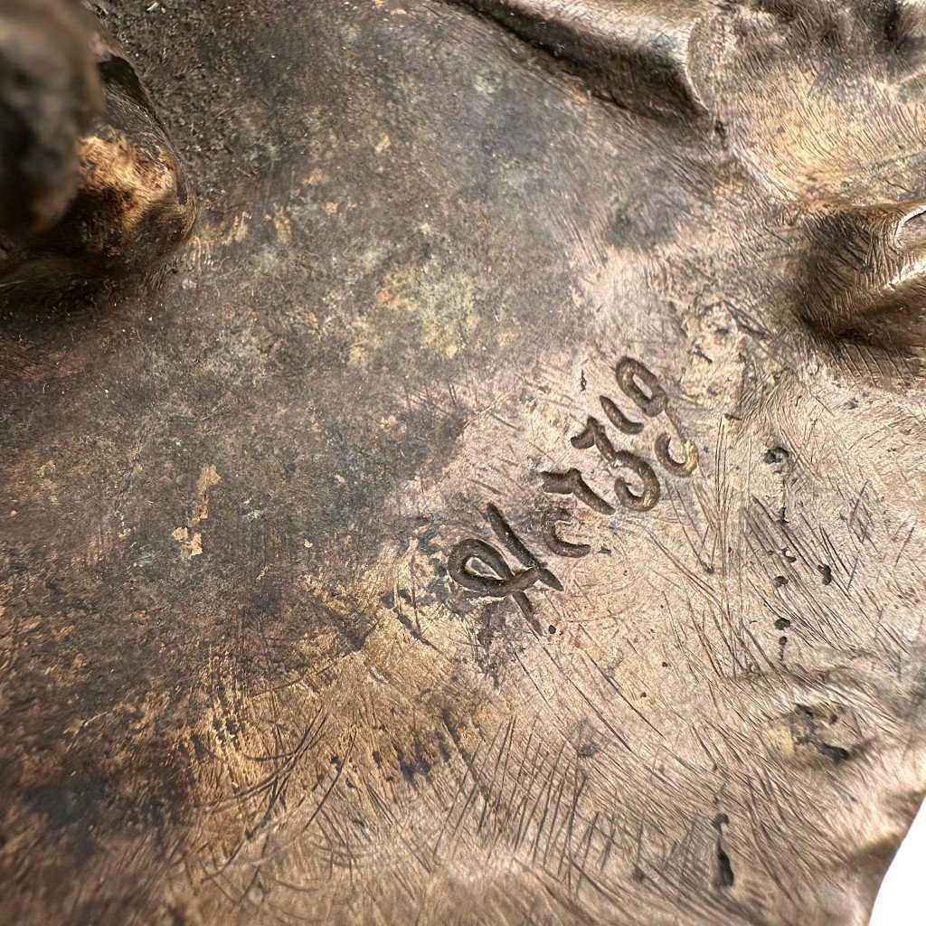 Original WW1 French army ashtray — image 5