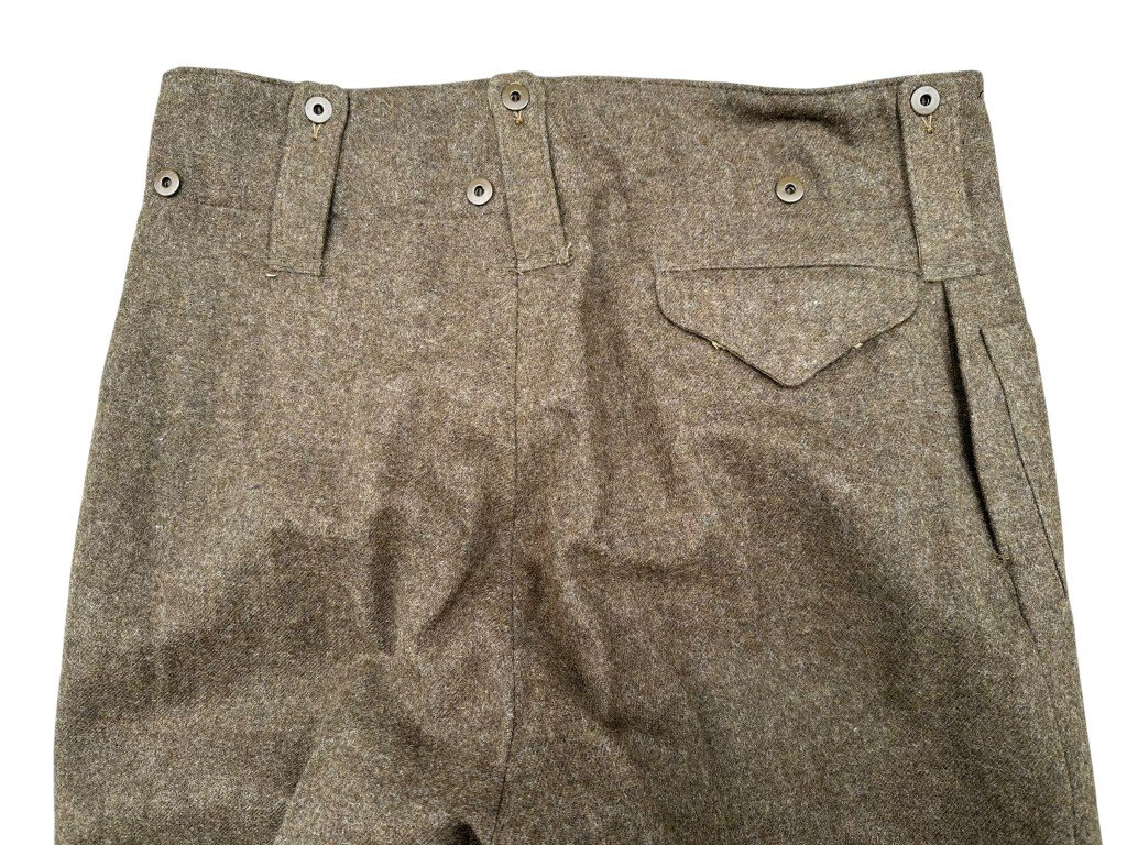 Original WWII Canadian Battle Dress trousers 1945 — image 9