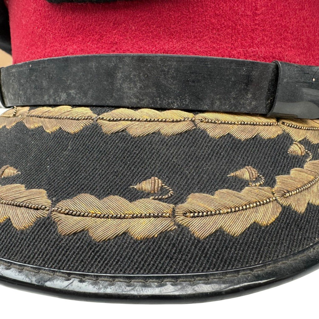 Original 1960 Dutch army Generals visor cap — image 3
