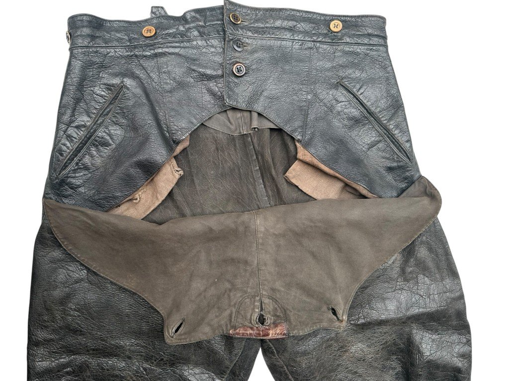 Original Pre 1940 Dutch army motorcyclist trousers — image 4