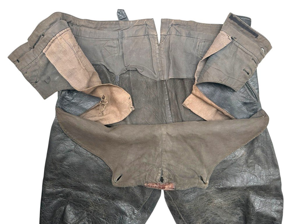 Original Pre 1940 Dutch army motorcyclist trousers — image 5