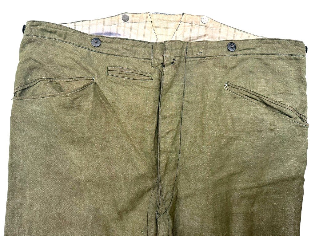 Original 1920s Dutch army summer officer infantry uniform — image 23