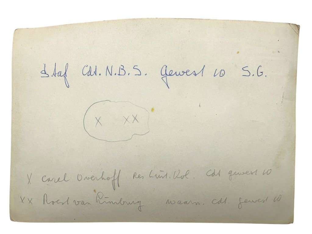 Original WWII Dutch liberation photo Amsterdam – members of the NBS and resistance — image 3