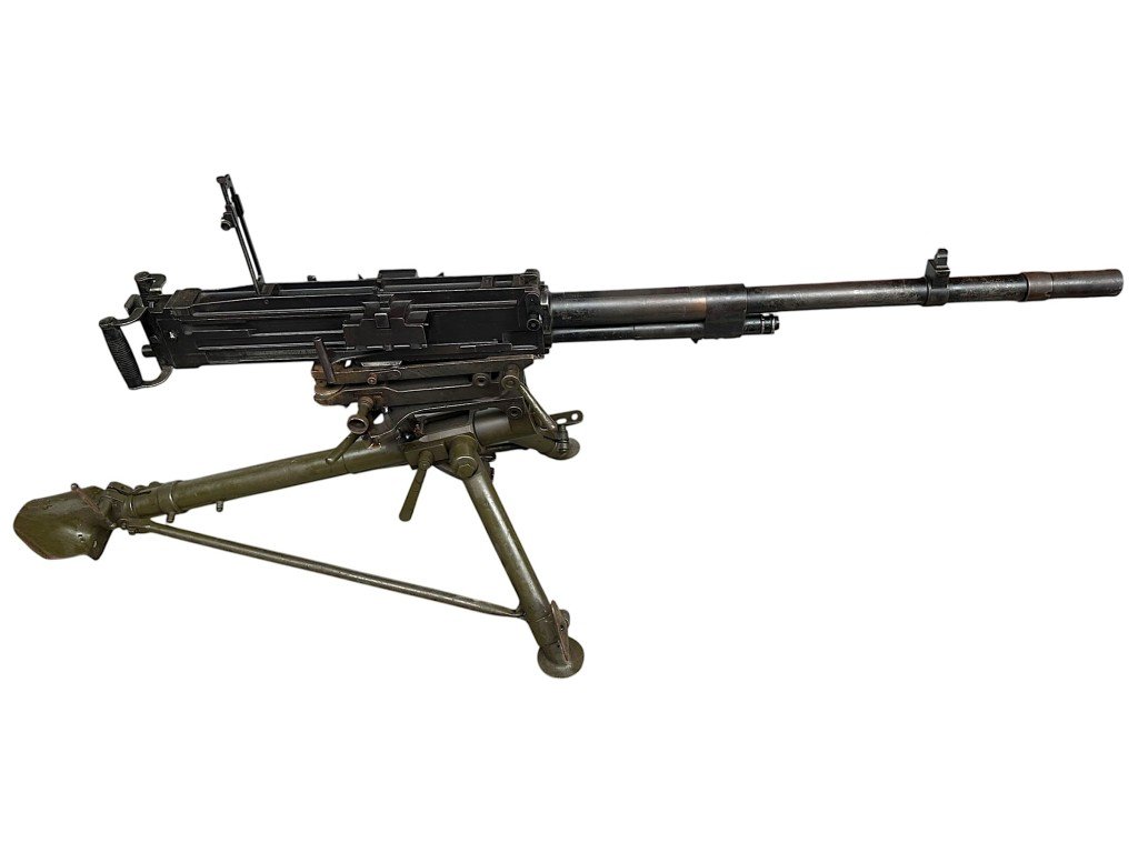 Original WWII Italian Breda 37 with tripod (1942) EU-Deko — image 4