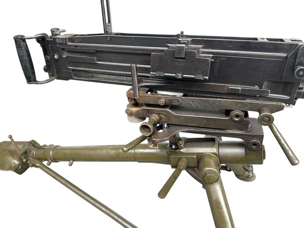 Original WWII Italian Breda 37 with tripod (1942) EU-Deko — image 6
