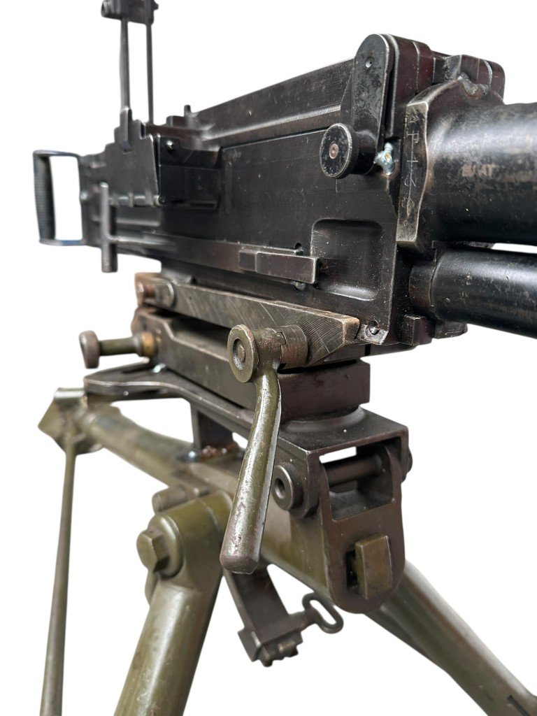 Original WWII Italian Breda 37 with tripod (1942) EU-Deko — image 7