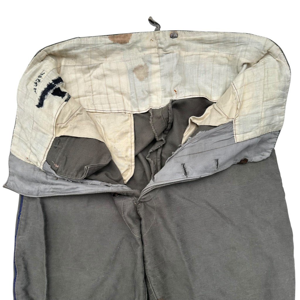 Original 1920s Dutch army infantry summer trousers — image 5