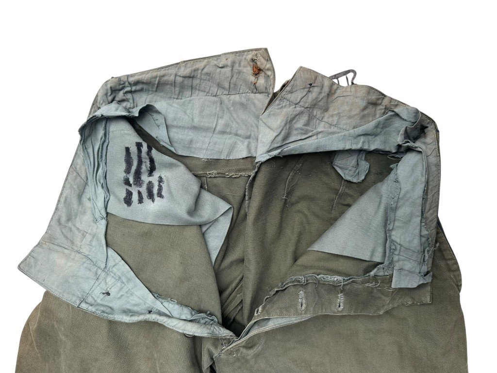 Original 1920s Dutch army infantry summer trousers — image 5
