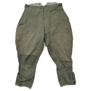 Original 1920s Dutch army infantry summer trousers