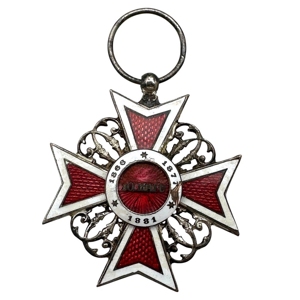 Original 1881-1932 Romanian Order of the Crown of Romania — image 3