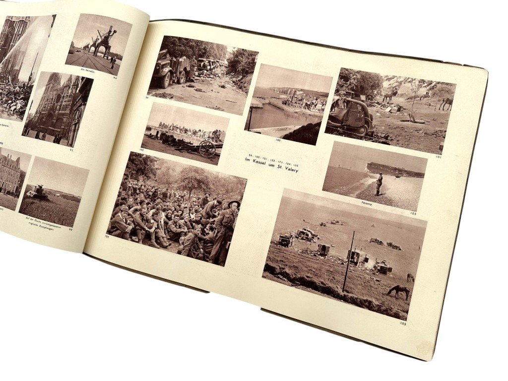 Original German Wehrmacht photo book Panzerkorps in Belgium and France in 1940 — image 10