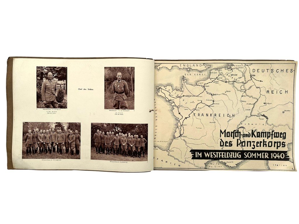 Original German Wehrmacht photo book Panzerkorps in Belgium and France in 1940 — image 3