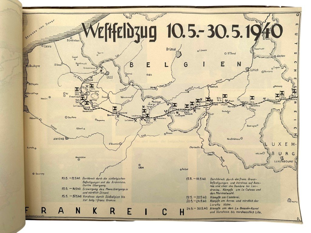 Original German Wehrmacht photo book Panzerkorps in Belgium and France in 1940 — image 5