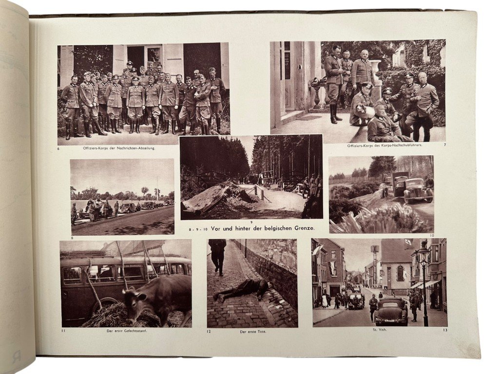 Original German Wehrmacht photo book Panzerkorps in Belgium and France in 1940 — image 6