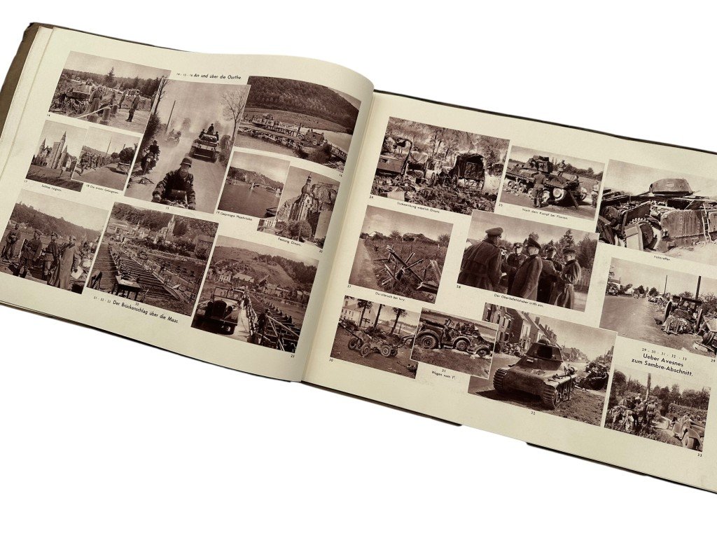 Original German Wehrmacht photo book Panzerkorps in Belgium and France in 1940 — image 7