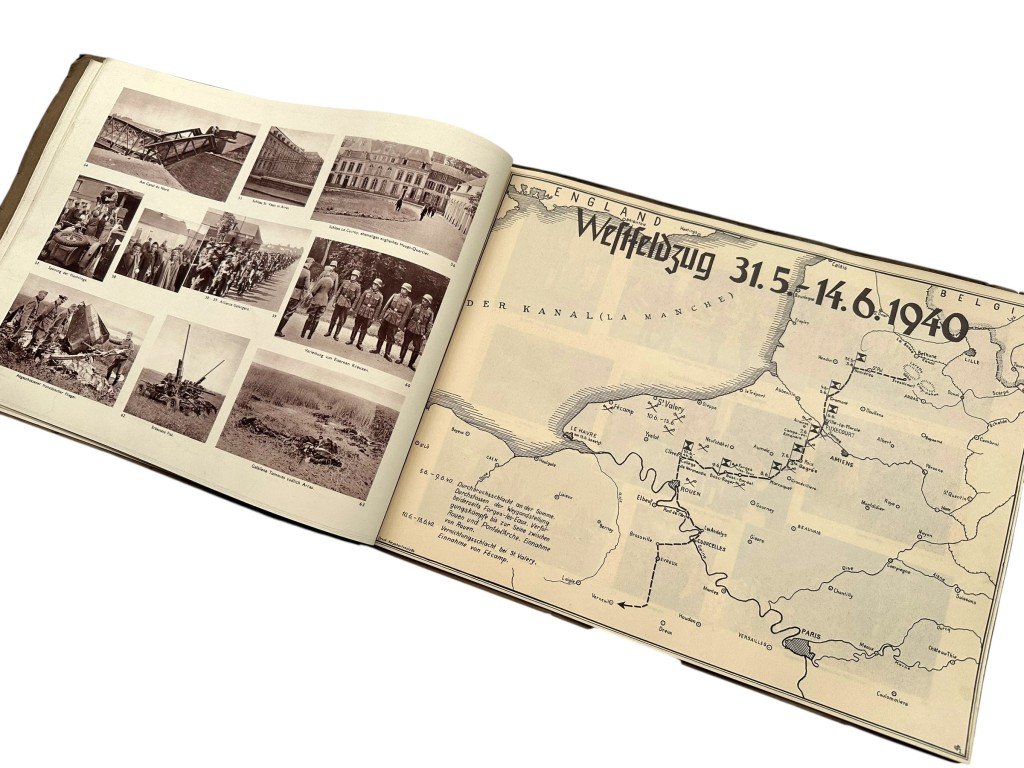 Original German Wehrmacht photo book Panzerkorps in Belgium and France in 1940 — image 8