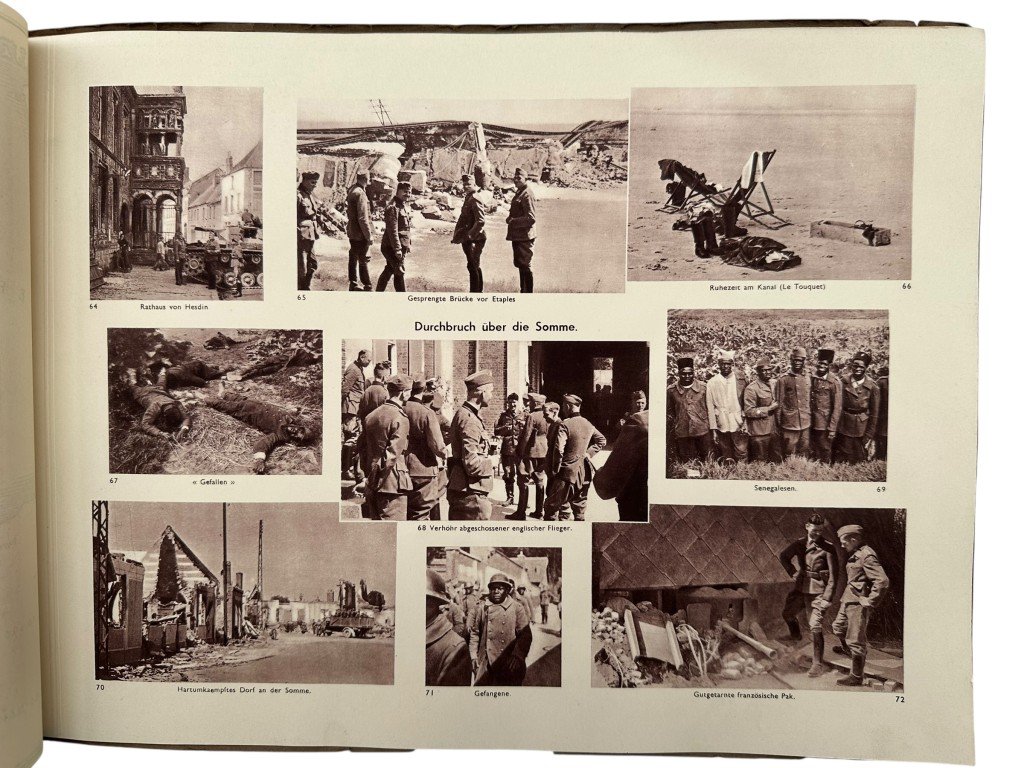 Original German Wehrmacht photo book Panzerkorps in Belgium and France in 1940 — image 9