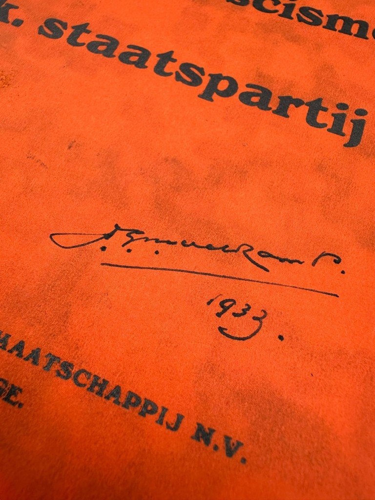 Original early 1930s Dutch set of three Fascist brochures — image 5