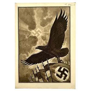 Original 1934 German Reichspost telegram