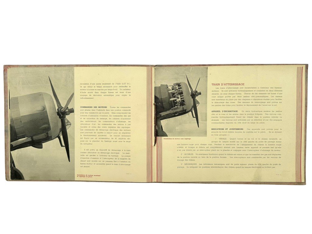 Original 1930s British/French Bristol Blenheim Bomber Brochure — image 11
