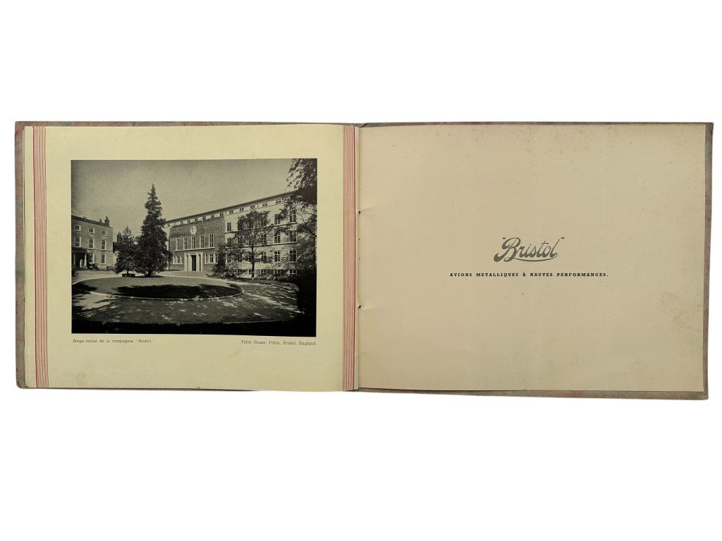 Original 1930s British/French Bristol Blenheim Bomber Brochure — image 17