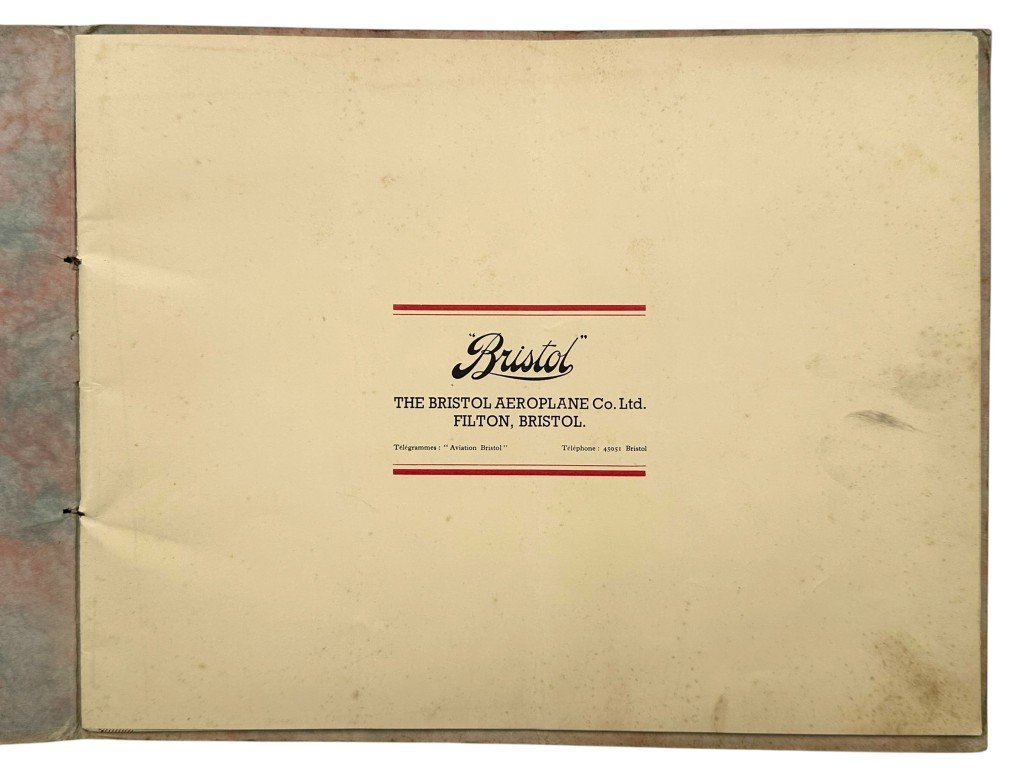 Original 1930s British/French Bristol Blenheim Bomber Brochure — image 3