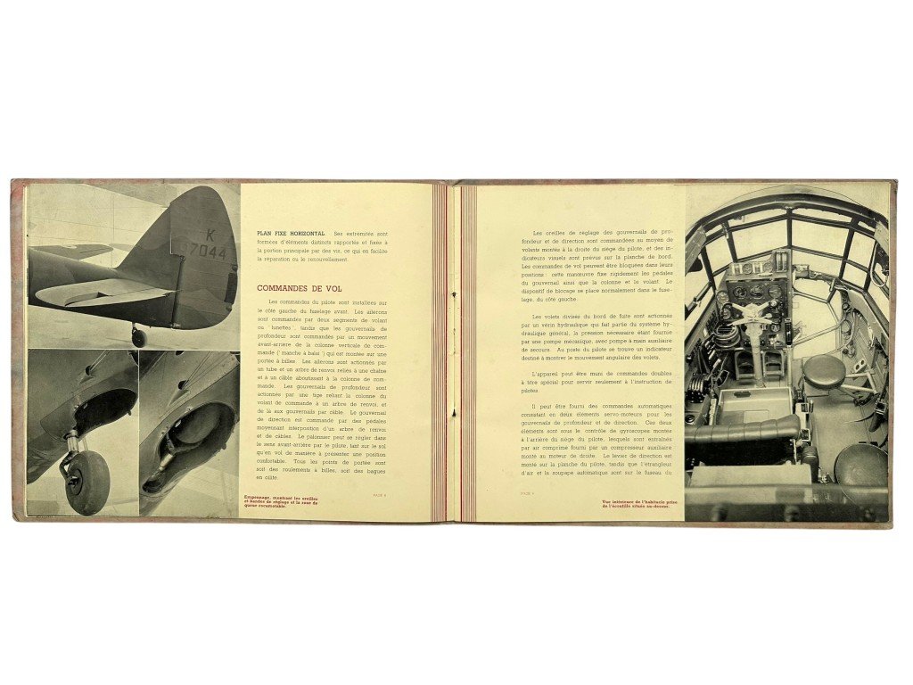Original 1930s British/French Bristol Blenheim Bomber Brochure — image 9