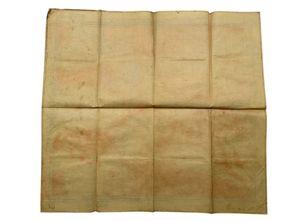 Original 1940 German Luftwaffe aerial navigation map for pilots — image 7