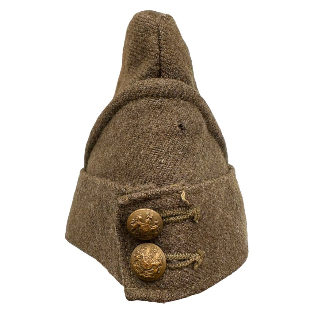 Original WWII British overseas cap produced in Australia 1943 — image 2