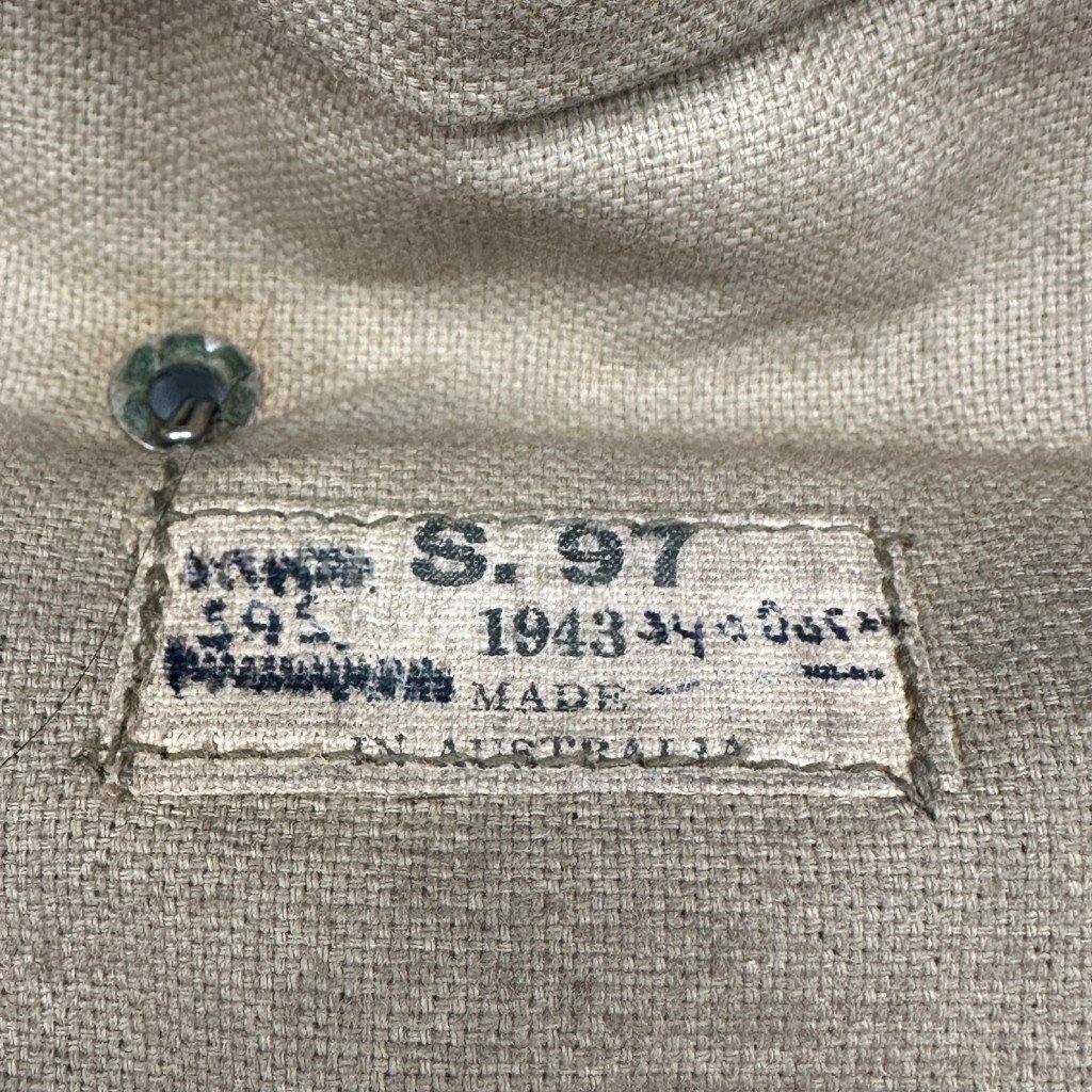 Original WWII British overseas cap produced in Australia 1943 — image 6