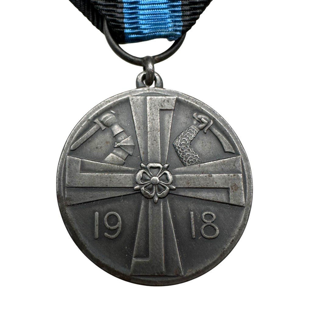 Original 1918 Finnish Liberation War Commemorative Medal — image 2