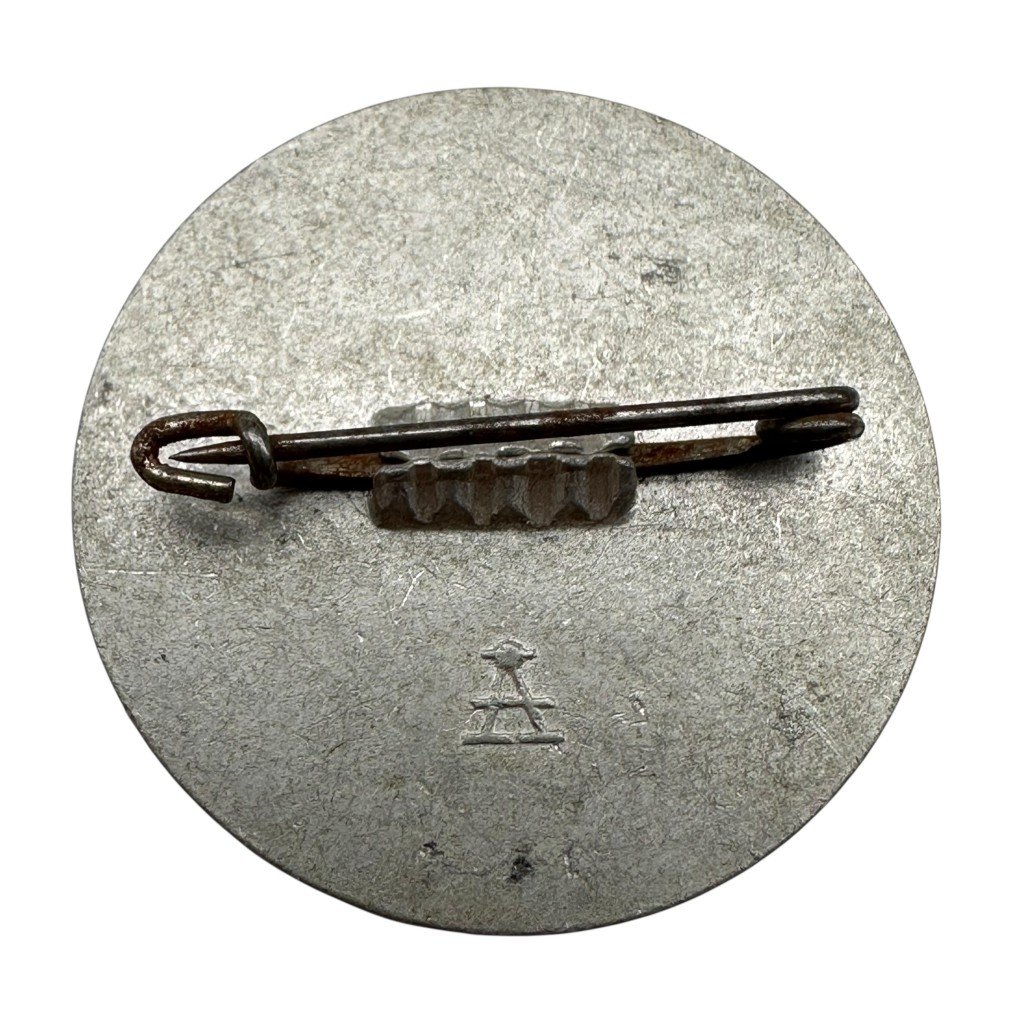 Original WWII German Aktien Gesellschaft (AG) factory identification badge — image 2