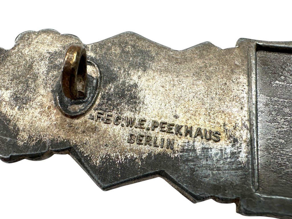 Original WWII German Nahkampfspange 'close combat clasp' in silver – FLL — image 6