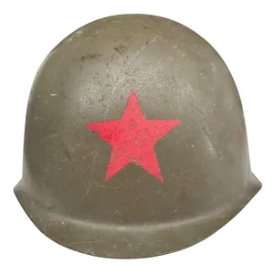 Original Cold War era Czechoslovakian M53 military helmet