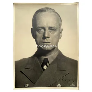 Original WWII German large portrait photo of Joachim von Ribbentrop