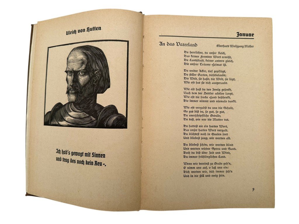 Original WWII German Ewiges Deutschland – Ein Deutsches Hausbuch book with SS autograph Berlin 1941 — image 7