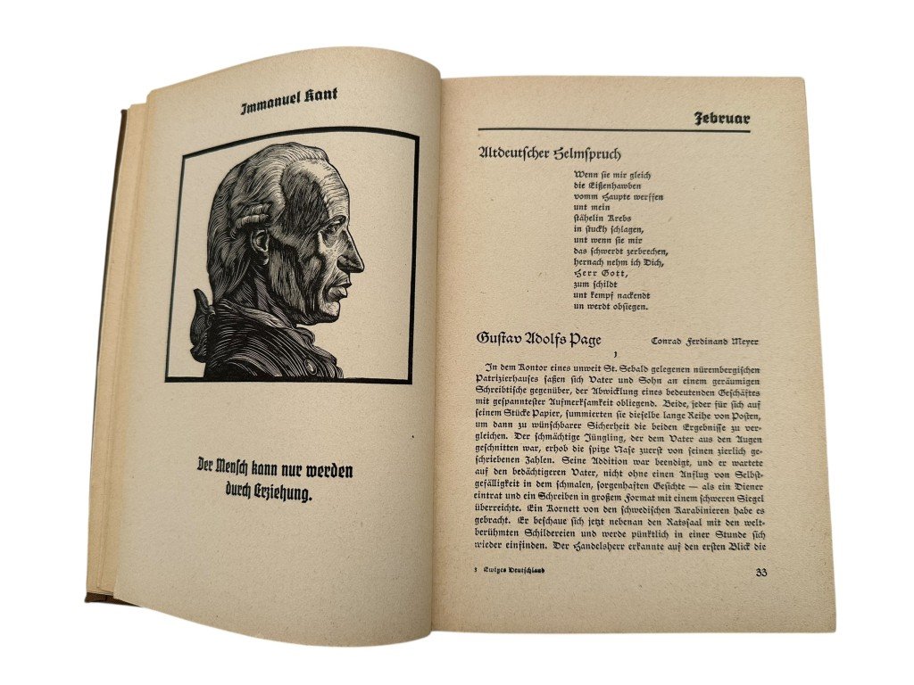 Original WWII German Ewiges Deutschland – Ein Deutsches Hausbuch book with SS autograph Berlin 1941 — image 8