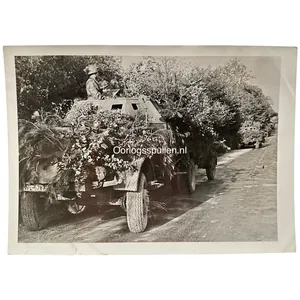 Original WWII German invasion front photo June 1944