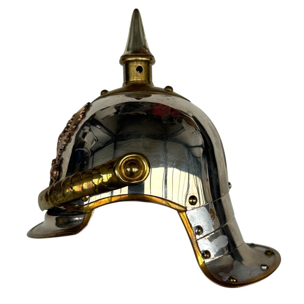 Original WW1 German army Pickelhaube helmet miniature — image 3