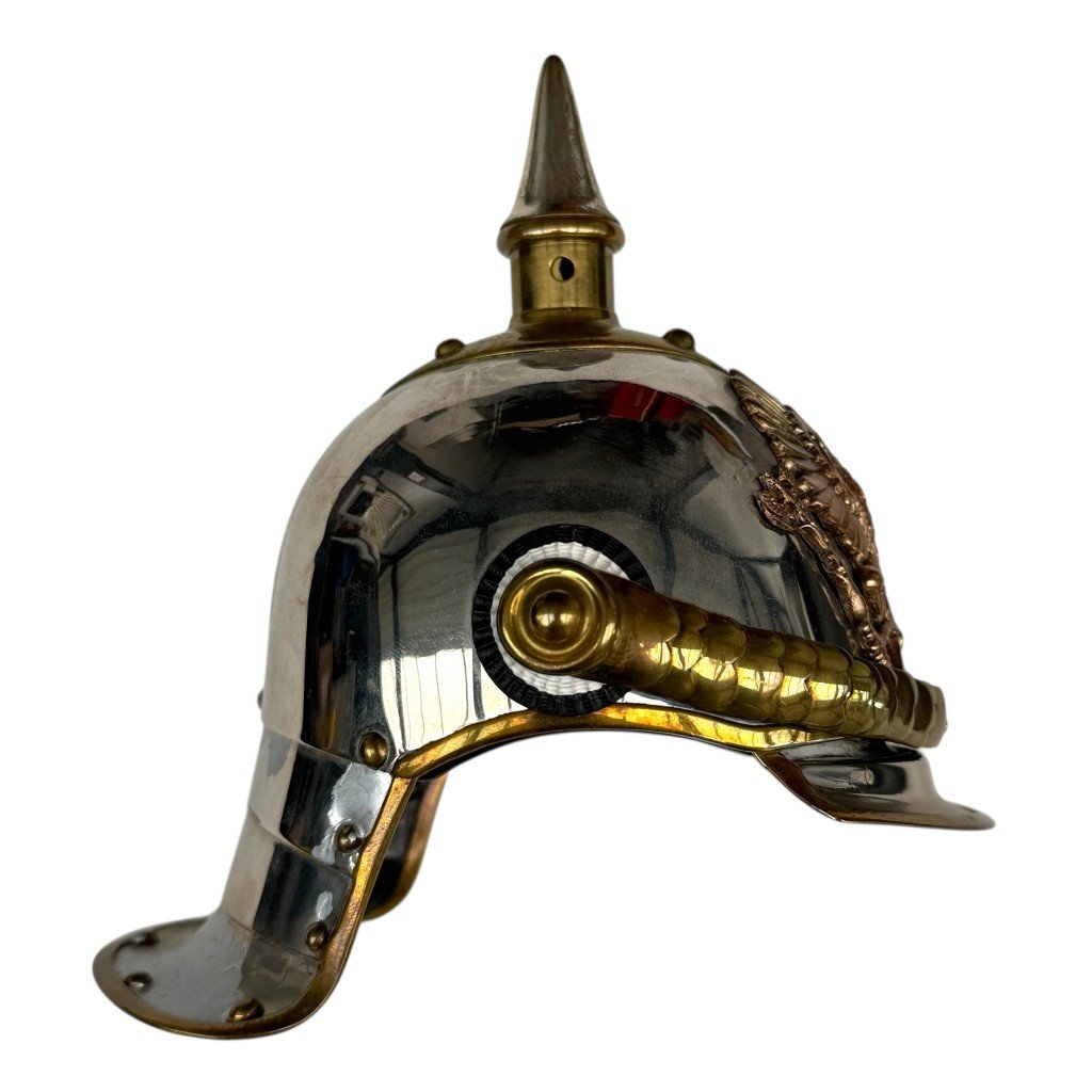 Original WW1 German army Pickelhaube helmet miniature — image 4