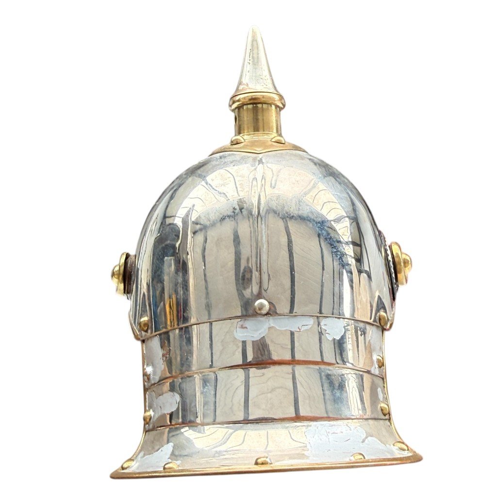 Original WW1 German army Pickelhaube helmet miniature — image 6