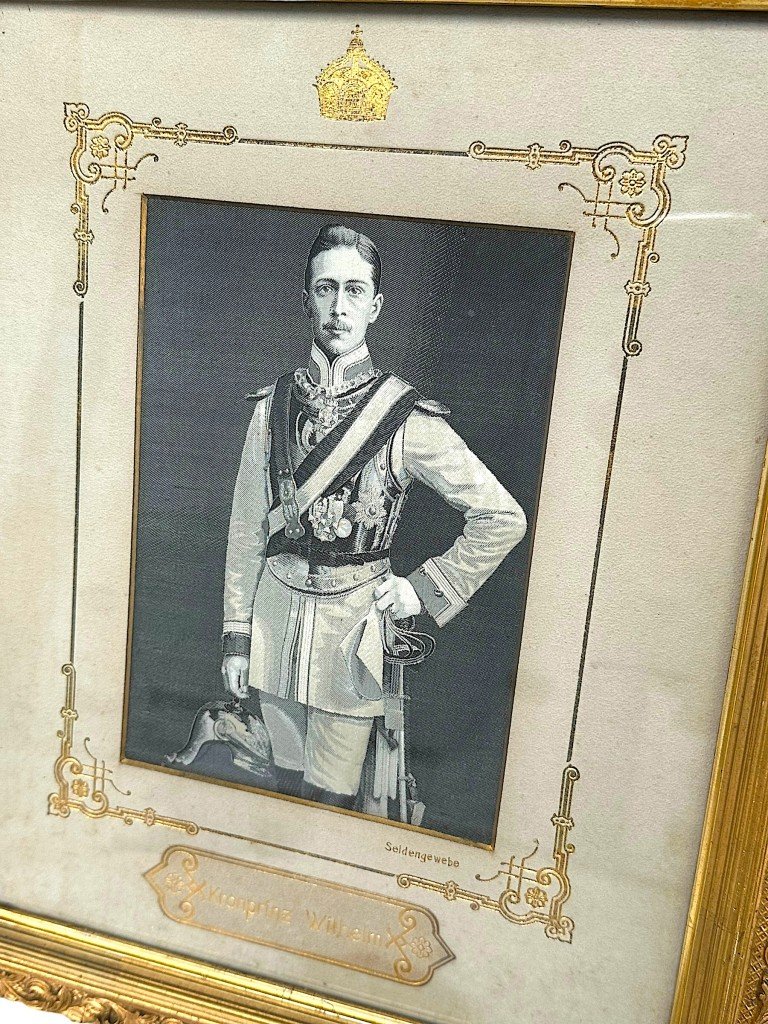 Original WW1 German portrait of Crown Prince Wilhelm — image 2